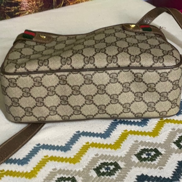 Gucci vintage GG Supreme Web Sherry Line Shoulder Bag - Picture 11 of 16